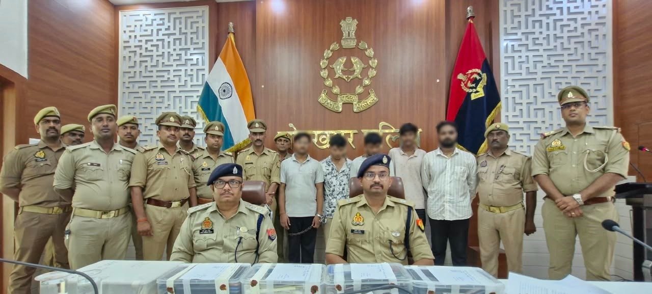 ऑनलाइन सट्टेबाजी के नेटवर्क पर शाहपुर पुलिस का बड़ा शिकंजा, 5 गिरफ्तार