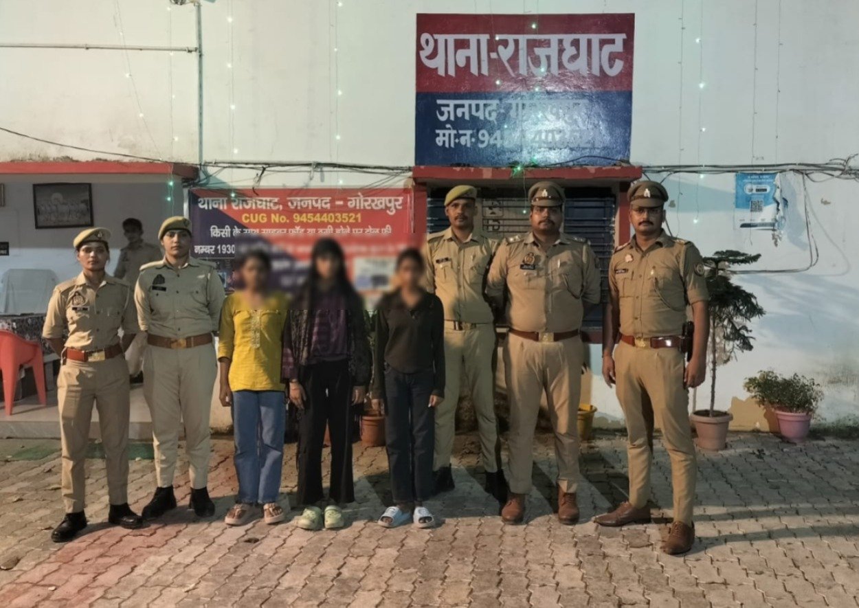 कस्तूरबा गांधी विद्यालय से लापता तीन छात्राएं 15 घंटे में बरामद, राजघाट पुलिस की त्वरित कार्रवाई